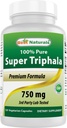 Best Naturals Triphala 750 mg 120 Vcaps
