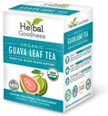 Guava Leaf Tea 24 Bolsas de té - 100% orgánico de Guava deixa té - Hojas De Guayaba Organica para o apoio inmune, dixestión e relaxación | Herbal Goodness