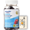 Equate Ashwagandha Vegetarian Gummy Supplement, 60 Count + me Gusta stickes