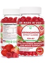Lunakai USA Made KSM-66 Ashwagandha Gummies for Women & Men – Daily Vegan Supplement for Stress, Mood & Sleep Support, 60ct