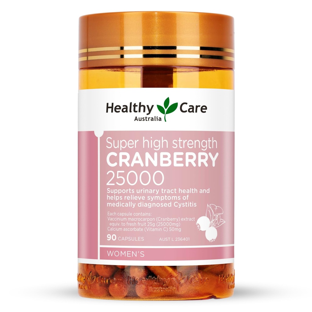 Healthy Care Super Cranberry 25000-90 Capsules