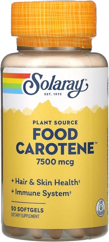 SOLARAY Food Carotén