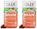 OLLY Ultra Strength Brain Softgels, Nootropic, Supports Healthy Brain Function, Memory, Focus and Concentration, Omega-3s, Vitamins B6 and B12, 30 Day Supply - 60 Count (Pack of 2)