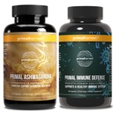 Primal Harvest Daily Two-Step Routine | Ashwagandha + Immune Defense | 2 Pack | 30 Day Supply