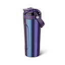 BrüMate MultiShaker Blender Shaker Bottle | 100% Leakproof Insulated Stainless Steel | Pre Workout and Protein Shaker Bottle for the Gym | 25oz (Dark Aura)