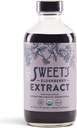 Organic Elderberry Extract - Nesaldināta Elderberry Imūnsupport - Vegan - Keto un Diabēta Friendly - 8 fl oz Bottle -- Alkohola bez maksas -- Sertificēts USDA Organic