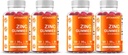 Vitamatic Zinc 50mg Gummies – 60 Vegan Gummies – Gluten-Free – 4 Pack