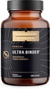 Quicksilver Scientific Ultra Binder Powder - Multi Toxin Binder with Bentonite Clay Powder, Zeolite Detox " Charcoal - Suplemento para Gut Support " The Body's Toxin Removal Process (120g)
