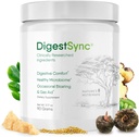 DigestSync Digestion Supplemento per Gut Health - Polvere naturale per il supporto digestivo, Bloating Relief per le donne e gli uomini, 100% polvere verde naturale - 1 mese di alimentazione