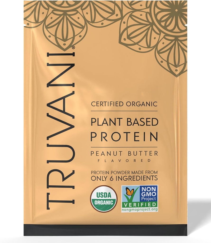 Truvani Vegan Pea Protein Powder 