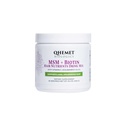 Qhemet Biologics MSM + Biotin Hair Nutrient Drink Mix - Vitamins Powder to Support Lush Volume - Bamboo Silica & Vitamins D3 + B12 for Hair Health - Jumpstart Your Hair Growth Journey (8.5 oz)
