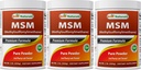 Best Naturals 100% Pure MSM Powder, 1Lb (Pack of 3)