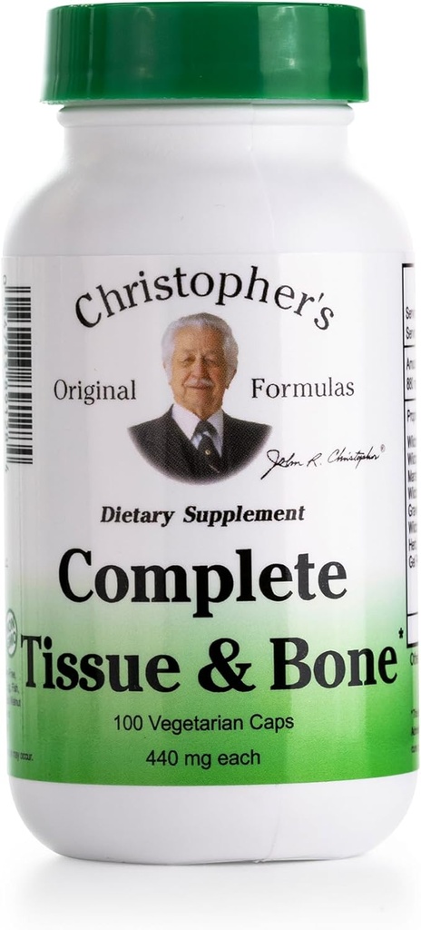 Оригинальное название: Christopher's Original Formulas Complete Tissue & Bone Formula - 100 Veg Caps