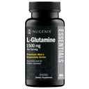 Nugenix Essentials L-Glutamine, 1500mg 100% Botanical L-Glutamine Amino Acid, Protein Synthesis, Supports Cellular Function, 60 Capsules