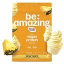 BE AMAZING Vegan Protein Powder, Dole Whip Pineapple, 20g Plant Based Protein with Prebiotic Fiber, Low Carb, Dairy and Gluten Free Shake Mix, No Added Sugar, 29.3 oz, 25 Servings