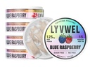 LyvWel 125mg Caffeine Pouches, Guarana-Powered Energy Pouches, Nootropic Pouches, Nicotine Free and Tobacco-Free, 75 Total Pouches, 5 Pack, Blue Raspberry