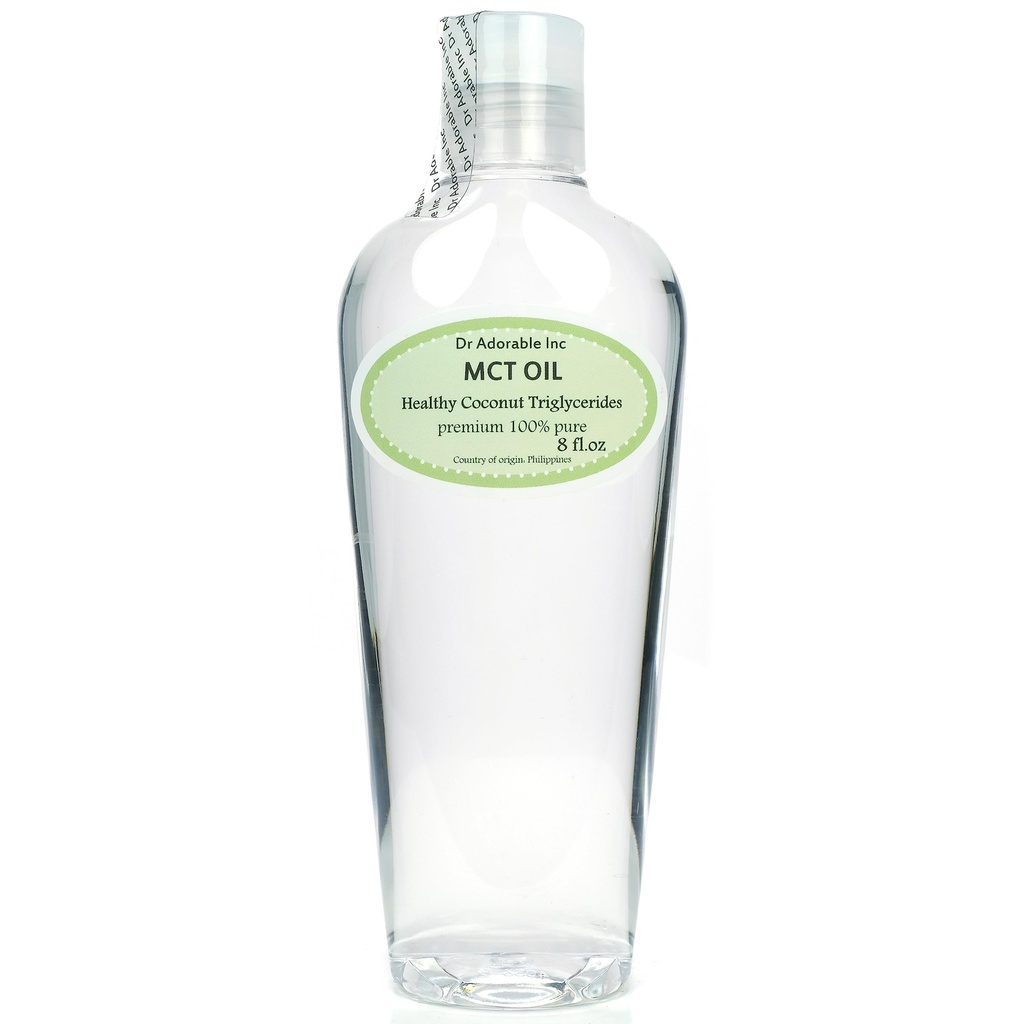 8 oz Premium MCT Oil derived from Organic Coconut Oil Pure Medium-Chain Triglyceride