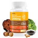 Liposomal Tocotrienols Vitamin E 1400mg - High Potency Vitamin E Tocotrienols with Phosphatidylcholine, Astaxanthin 60 Capsules