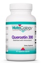 NutriCology Quercetin 300 - Supports Mast Cell and Histamine Response - Includes Vitamin C - Delivers 300 mg Quercetin Per Capsule - Vegetarian & Hypoallergenic - 30 Servings - 60 Capsules