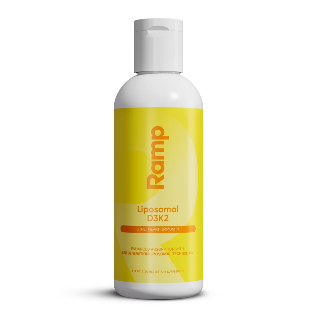 Liposomal D3 K2 Liquid – Vitamin D3 2500IU + K2 MK-7 200mcg – Bone Density, Calcium Absorption & Immune Support – Liquid Vitamin D Drops – Vegan, Non-GMO – 60 Servings