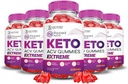 Gejustificeerde laboratoria (5pack geripte resultaten Keto ACV Gummies Extreme 2000MG geripte resultaten Keto Gummies Apple Cider Vinegar Geformuleerd met granaatappelbeet sap poeder B12 Vegan Non GMO 300 Gummys