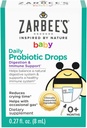 Zarbee's Baby Probiyotik Drops, Daily Digestive + Immune Support, Yeni domen qızlar və Up, 0.27 Fl Oz