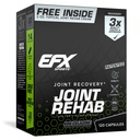 EFX Sports Joint Rehab Recovery Kit | Powered by Kre-Celazine® | for Mobility & Joint Health | 120 Capsules Kre-Alkalyn Creatine + 2 oz Topical Cream