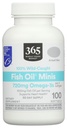 365 by Whole Foods Market Mini Size Fish Omega 1200MG, 100 CT
