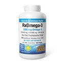 Natural Factors RxOmega-3 - Brain & Heart Health Support - Eye Health Supplement with EPA & DHA - Natural Supplement with Omega-3 Fatty Acids - 120 Softgels (90 Servings)