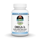 Source Naturals Vegan Omega-3s, Non-Fish EPA-DHA, for Heart and Brain Health Support* 300 mg - 60 Vegan Softfgels