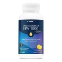 GNC Triple Strength Fish Oil EPA 1000 Mini, 1000mg Omega 3, Mini Softgels, Supports Eye, Brain, Skin, Healthy Triglycerides, Heart, Joint, Coated to Control Fishy Burps, 45 Servings