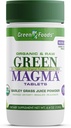 Menjars verds original Green Magma Barley Gras Nutricional suplementaris, 250 taules (500mg Ea) Orguetificada