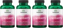 Swanson Cranberry - Hỗ trợ Urinary Tract Health, Bladder Control & quảng cáo Hàm Trẻ Em Khỏe mạnh - Phụ với tập trung 20:1 Cranberry Juice - (180 Softgels) 4 Pack