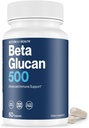 Mellor forma de saúde TM - Preparabilidade inmune avanzada - Altamente purificada 1,3/1,6 Beta Glucan 500 - Defensa inmune clínica testada - 500mg / 60 cápsulas (Pack of 1)
