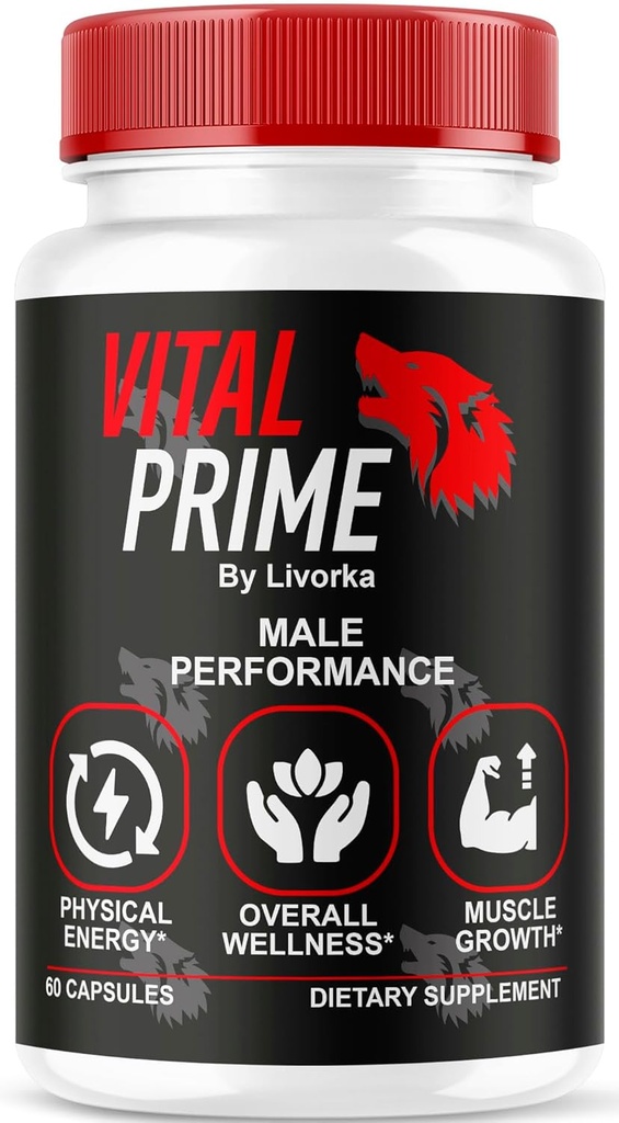 LIVORKA Vital Prime, täiustatud valem meestele, täiendustoetuskapslid - 1 kuu pakkumine