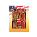 Hsu's SKU 0101-4 Long Large American Ginseng Roots 4 oz Box – Premium Wisconsin American Long Roots for Tea, Soup & Gifts – 100% Pure, Non-GMO, No Additives- Large (4 oz)