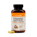 NatureWise Turmeric Saffron Supplement with Cinnamon & Cardamom + Bioperine for Ultra Absorption - Antioxidant + Mood Support - Non-GMO, Vegan, USA Manufactured - 60 Capsules[30-Day Supply]