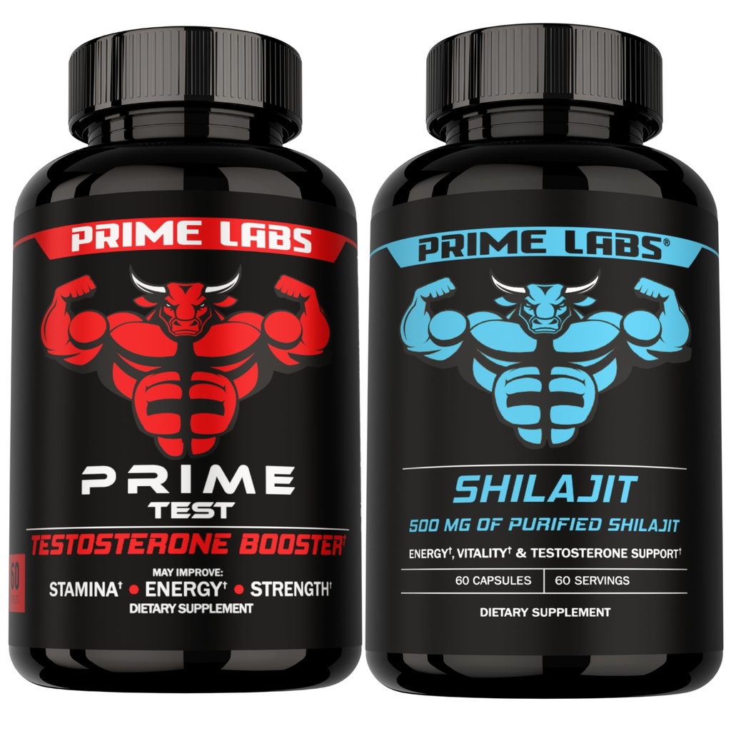 Prime Labs - Prime Test + Shilajit Capsules