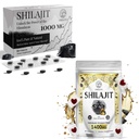1000 MG Shilajit Tablets 60 Count with ORBILIVE 1400 MG Shilajit 60 Gummies