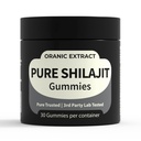 Shilajit Gummies–Himalayan Source 9000mg, Energy & Immune Support for Men & Women, Fulvic Acid + 85 Trace Minerals, Manuka Honey Flavor, Organic, Non-GMO, 30 Vegan Gummies