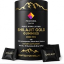 Pure Himalayan Shilajit Gold Gummies 3000 mg – with Ashwagandha, Black Musli, Gokshura, Ginger & Fulvic Acid – 60 Vegan Gummies, Pectin-Based, Gelatin-Free, Non-GMO