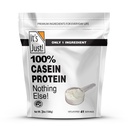 It's Just! - 100% Casein Protein Powder, Made in USA, One Ingredient, Slow Burning, Time Release, 6.9g BCAAs, 1g Carb, Non-GMO (Unflavored, 3lbs/48oz)