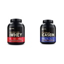 Optimum Nutrition Gold Standard 100% Micellar Casein Protein Powder & Gold Standard 100% Whey Protein Powder, Extreme Milk Chocolate, 5 Pound (Packaging May Vary)