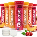 ELOVATE Fast Acting Glucose Tablets, Peach & Raspberry Variety – 3.8g Glucose Per Tablet, 15g Per Serving, Chewable, Gluten Free, No Artificial Dyes – 8 Tubes (80 Count, Multiflavor)
