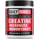 5000mg Creatine Monohydrate Micronized Powder, Pure Unflavored Micronized Creatine Monohydrate 300g (60 Servings) Nutritional Supplements for Men & Women Sugar-Free, Non-GMO with Scoop