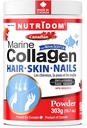 Nutridom Hydrolyzed Marine Collagen Peptides Powder, Wild-Caught from Nova-Scotia, Supports Hair, Skin & Nails, Non-GMO, Free of Gluten, Soy & Dairy (303 g)