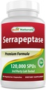 Best Naturals Serrapeptase 120000 SPUs 90 Vegetarain Capsules - Supports Sinus Health