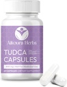 AIKOURA TUDCA 800mg – Liver & Gallbladder Support Supplement – 60 Vegan Capsules with Milk Thistle, Ginseng & Ashwagandha – Promotes Gut & Overall Health.