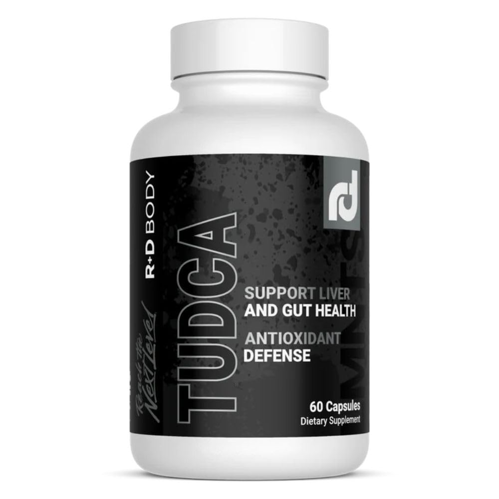TUDCA (Tauroursodeoxycholic Acid) - Support for Liver Health, Bile Flow, and Digestive Health - 60 Capsules