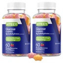 Viteey Glucose Gummies - 4g of Carbohydrates - Fast Acting Alternative to Glucose Tablets - Energy and Blood Sugar Support - Vegan, Gluten Free, Gelatin Free - 120 Count